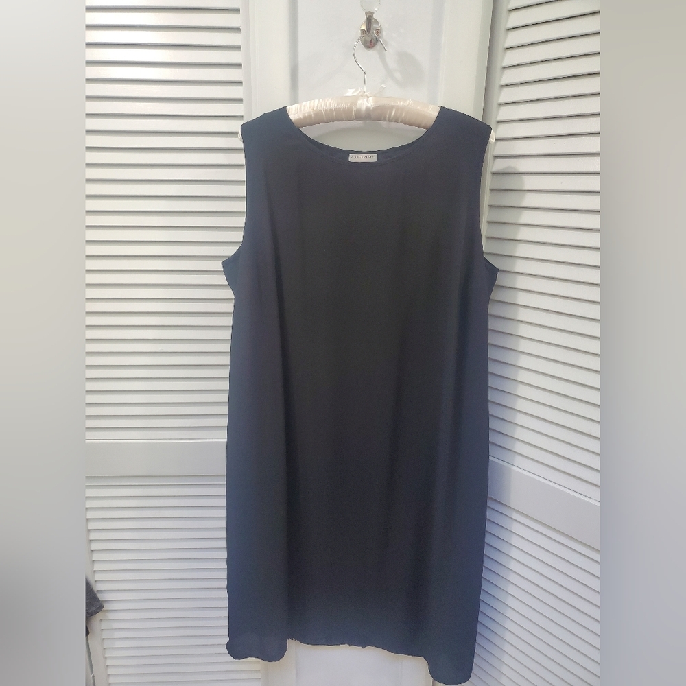 Pretty Pleated Back Party Dress by Catherine's 22W Sleeveless EUC